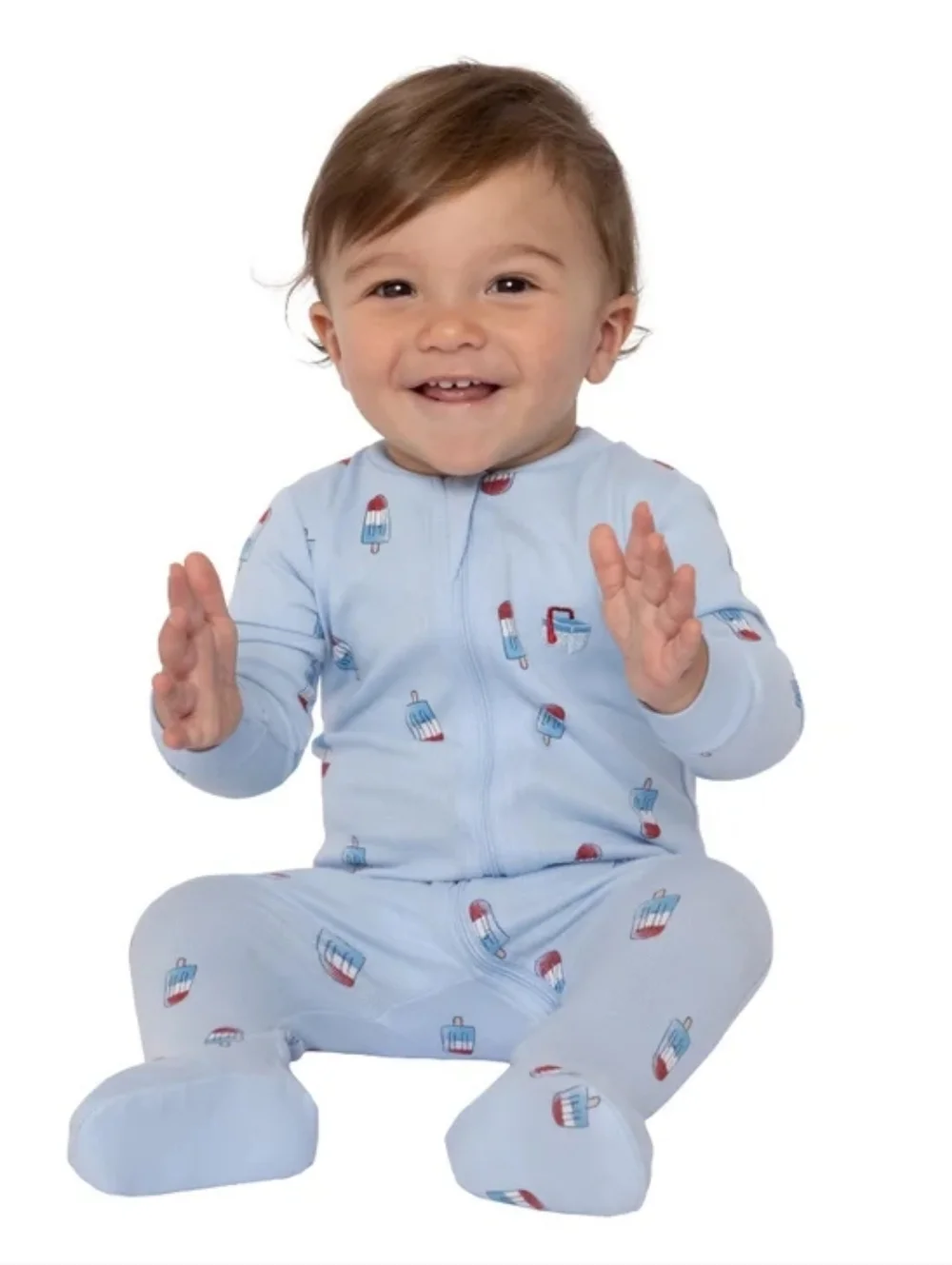 Pekkle Baby 2-pack Cotton Sleepers